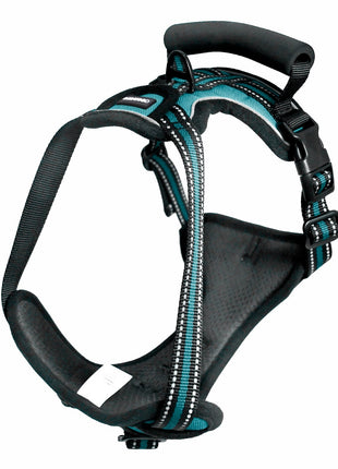 GOOPAWS Padded Reflective Pet Dog Harness, Lightweight Ripstop, Blue - Pup List