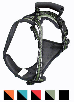 GOOPAWS Padded Reflective Pet Dog Harness, Lightweight Ripstop - Pup List