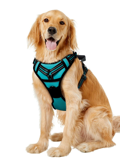 GOOPAWS Padded Reflective Pet Dog Harness, Lightweight Ripstop - Pup List