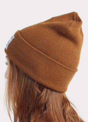 Human Logo Beanie - Caramel