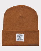 Human Logo Beanie - Caramel