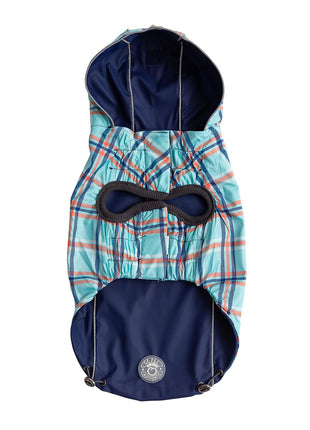 Reversible Elasto-Fit Raincoat - Navy