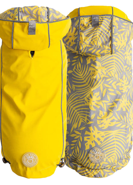 Reversible Elasto-Fit Raincoat - Yellow