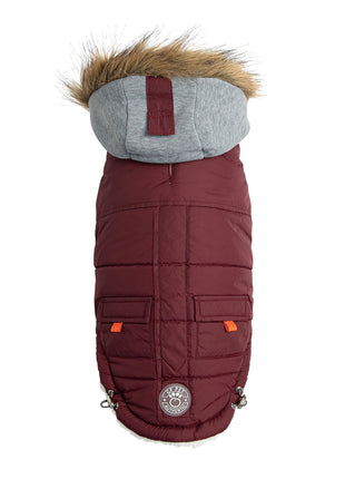 Winter Sailor Parka - Burgundy