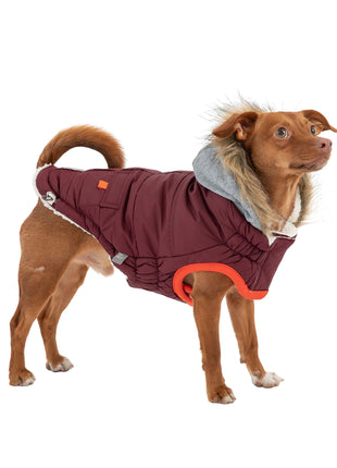 Winter Sailor Parka - Burgundy