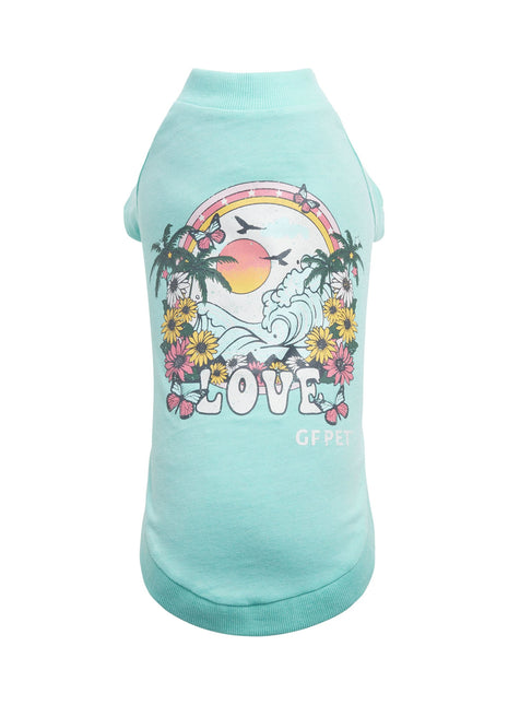 Graphic Tee - Aqua