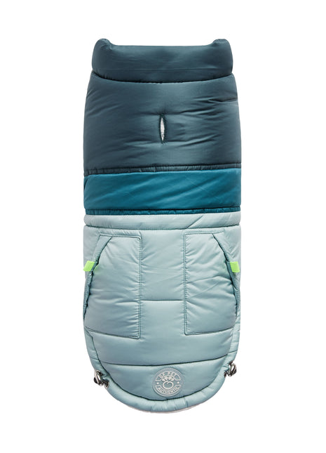 Retro Puffer - Light Blue