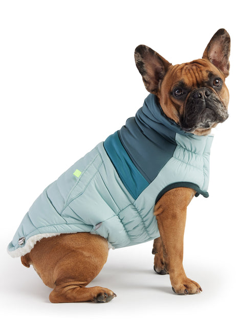 Retro Puffer - Light Blue
