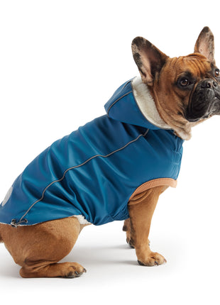 Insulated Raincoat - Dark Blue