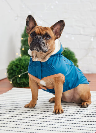 Insulated Raincoat - Dark Blue