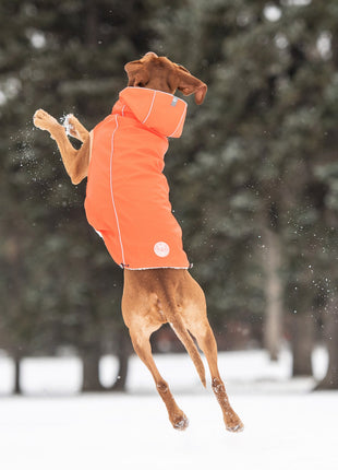 Insulated Raincoat - Orange