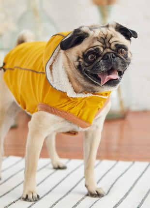 Insulated Raincoat - Yellow