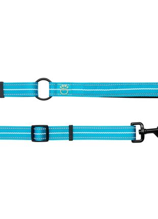 Reflective Leash - EEZY-6 - Neon Blue