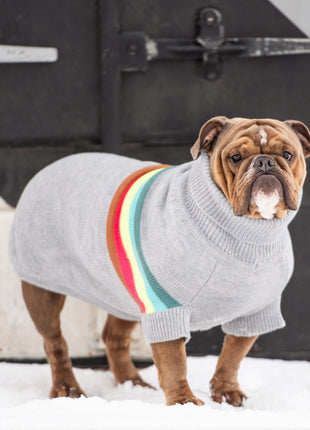 Retro Sweater - Grey Mix