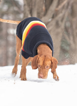 Retro Sweater - Navy