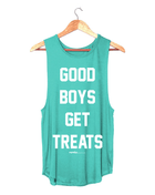 Good Boys Get Treats Women's Tank Top | Gift for Dog Moms | Made in USA