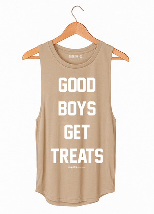 Good Boys Get Treats Women's Tank Top | Gift for Dog Moms | Made in USA