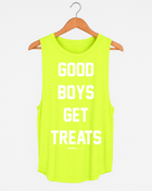 Good Boys Get Treats Women's Tank Top | Gift for Dog Moms | Made in USA