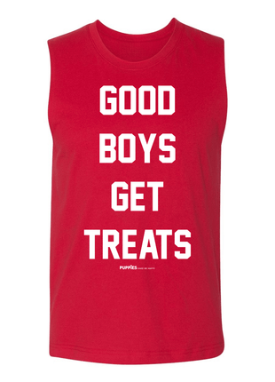 Good Boys Get Treats Muscle Tank | Gift for Dog Dads