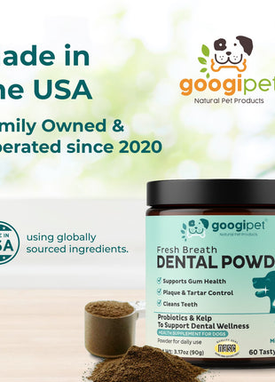 Fresh Breath Dental Powder for Dogs