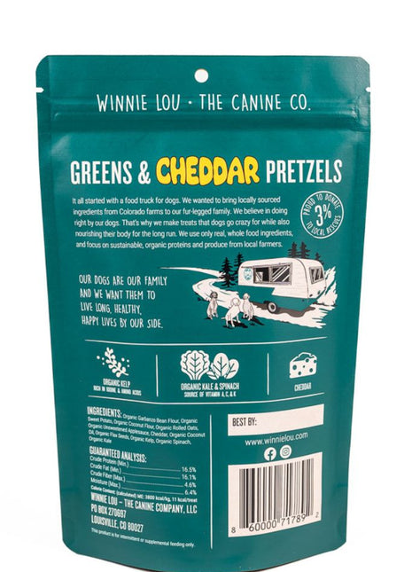 Greens & Cheddar Pretzels