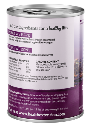 Grain Free New York Style - Beef Recipe
