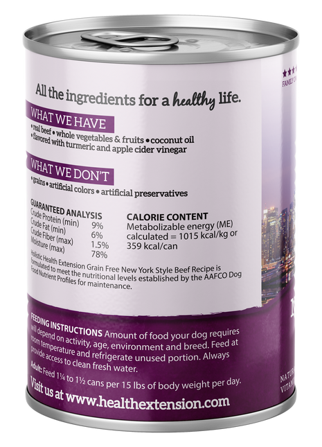 Grain Free New York Style - Beef Recipe