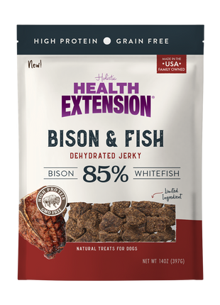 Bison & Fish Jerky Dog Treats