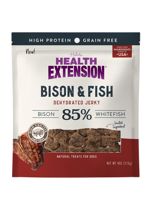 Bison & Fish Jerky Dog Treats