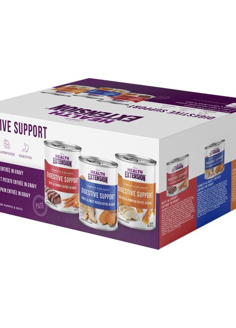 Digestive Support Variety Pack: Chicken, Beef & Turkey