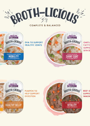 Broth-Licious Variety Pack for Adult Dogs