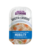 Broth-Licious Chicken & Carrots in Bone Broth- Mobility Recipe for Adult Dogs