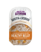 Broth-Licious Chicken & Pumpkin in Bone Broth - Healthy Belly Recipe for Adult Dogs