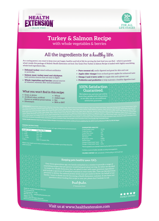 Grain Free Turkey & Salmon Recipe