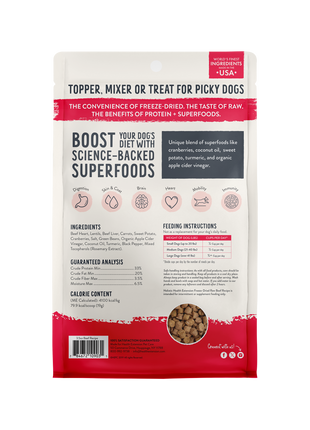 Freeze Dried Raw Beef Recipe