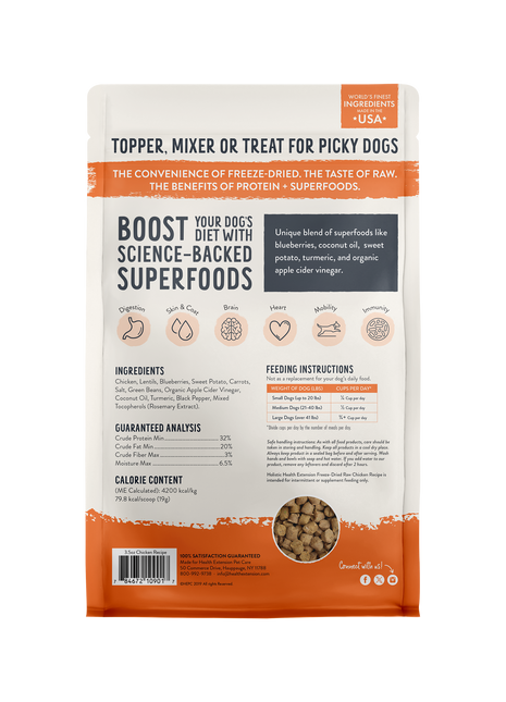 Freeze Dried Raw Chicken Recipe