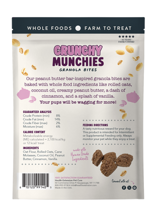 Crunchy Munchies Granola Bites-Peanutty Squares