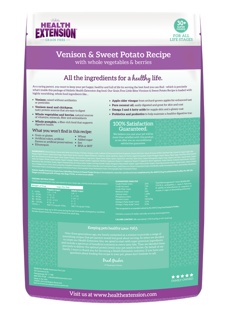 Grain Free Venison & Sweet Potato Little Bites Recipe