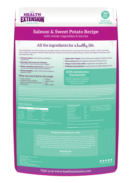 Grain Free Salmon & Sweet Potato Recipe