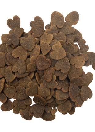 Crunchy Heart Shaped Small Treats - Buffalo
