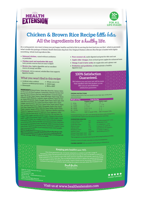 Little Bites Chicken & Brown Rice Recipe