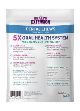 Peanut Butter Dental Bones