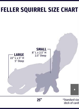 Feller Squirrel Plush Dog Toy - Pup List