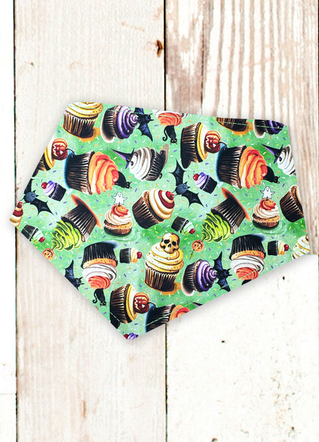 "Halloween Cupcakes" Dog Bandana