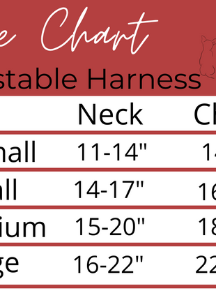 Sugar Plum Adjustable Harness - Pup List