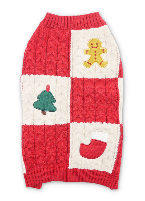 Holiday Appliques Sweater