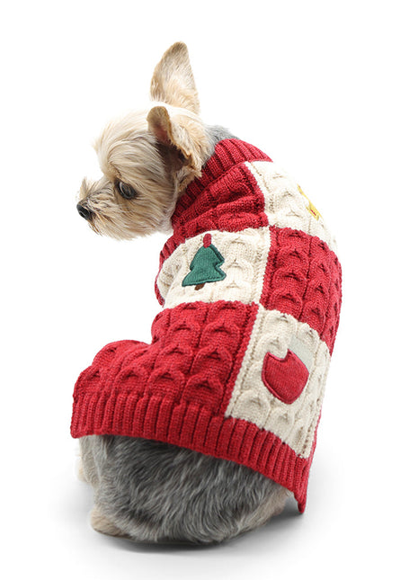 Holiday Appliques Sweater