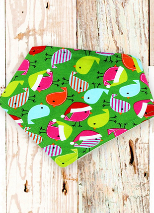 "Holiday Birds" Dog Bandana