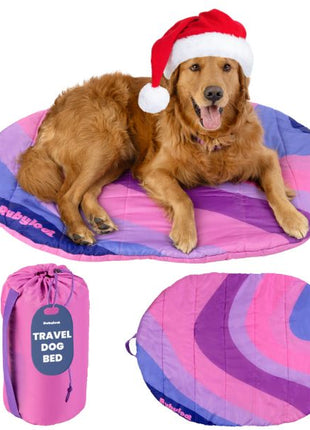 Travel Dog Bed - Foldable & Packable for Travel, Road Trip, Camping