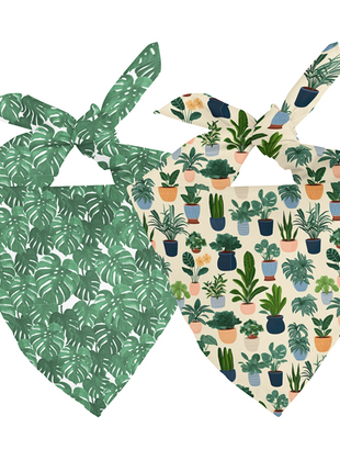 House Plant Dog Bandana